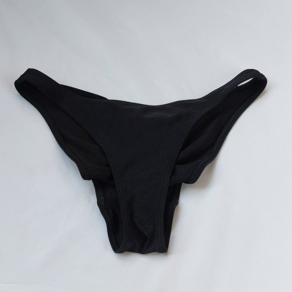 American Apparel Ruched Cheeky Swim Bottoms lot of 2